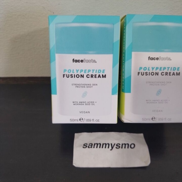 Facefacts Face facts Polypeptide Fusion Cream w' amino acids, Jojoba 1.69oz, x2 - Picture 2 of 5